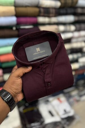 Cotton Plain Shirts