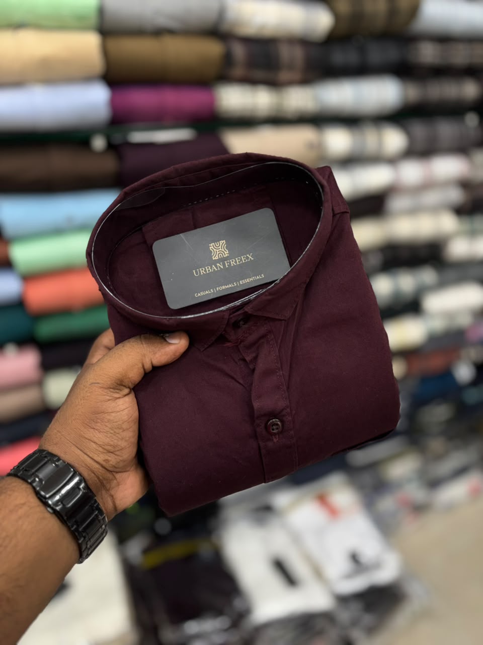Cotton Plain Shirts