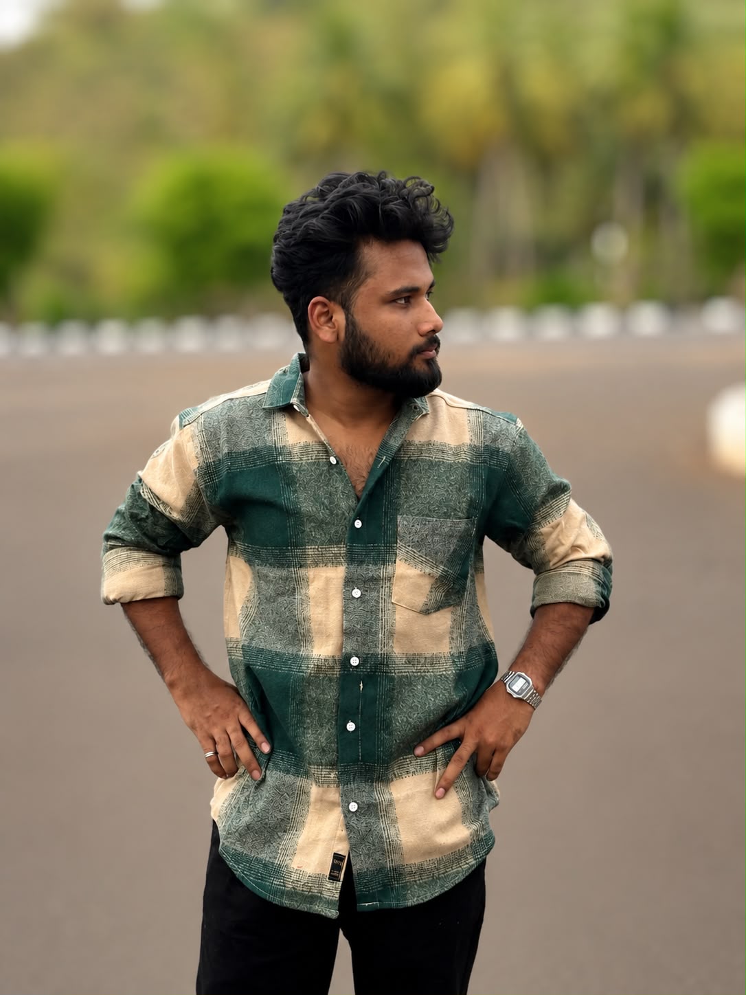 FLANNEL CHECKED SHIRTS