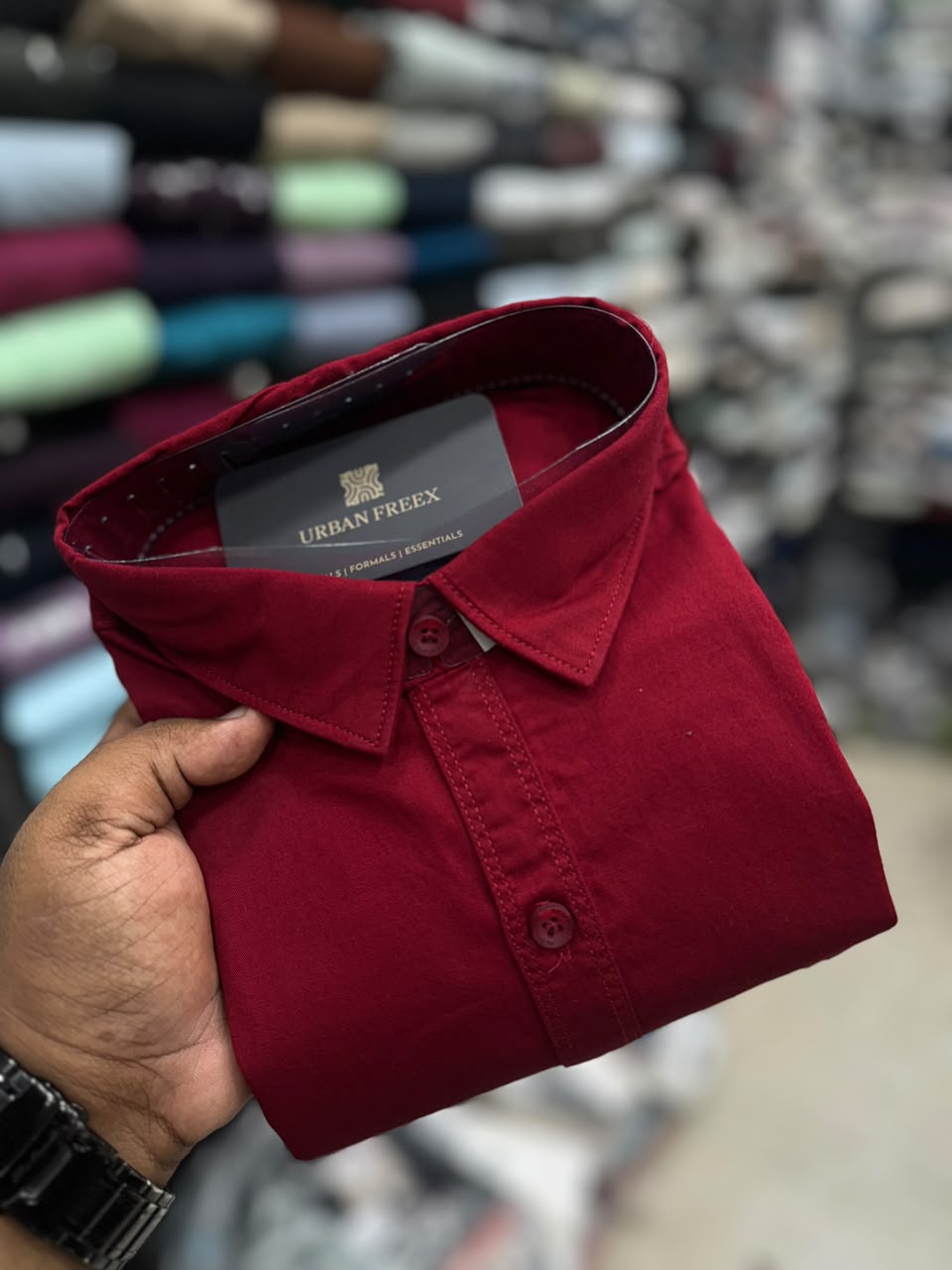 Cotton Plain Shirts